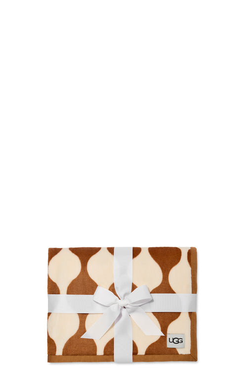 UGG Duffield Throw II In Chestnut / Plaster Style 1106011