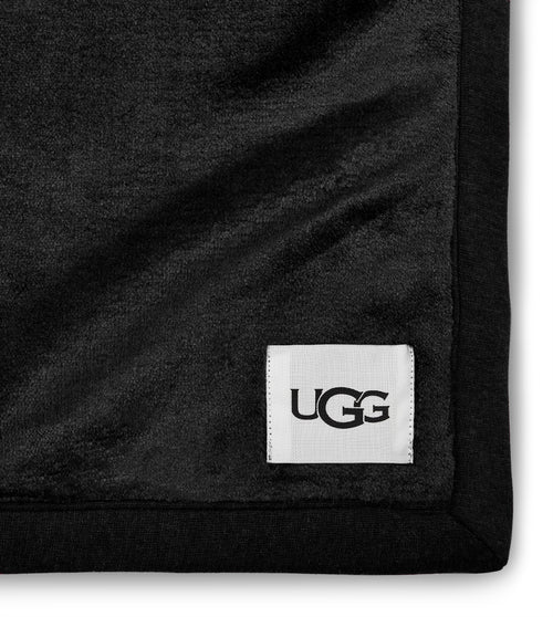 UGG Duffield Throw II In Black Bear Heather Style 1106011