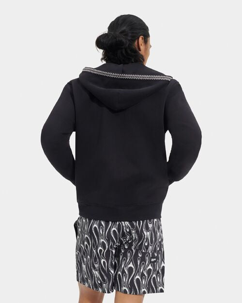 Tasman Full Zip Hoodie in Black 1152290