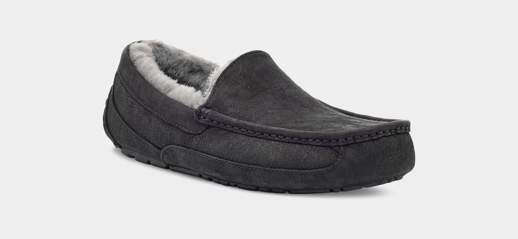 UGG Men's Ascot Matte Leather Slipper style #1103889