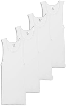 Jockey Men's 4pk Cotton Sleeveless Tank Undershirts #9226