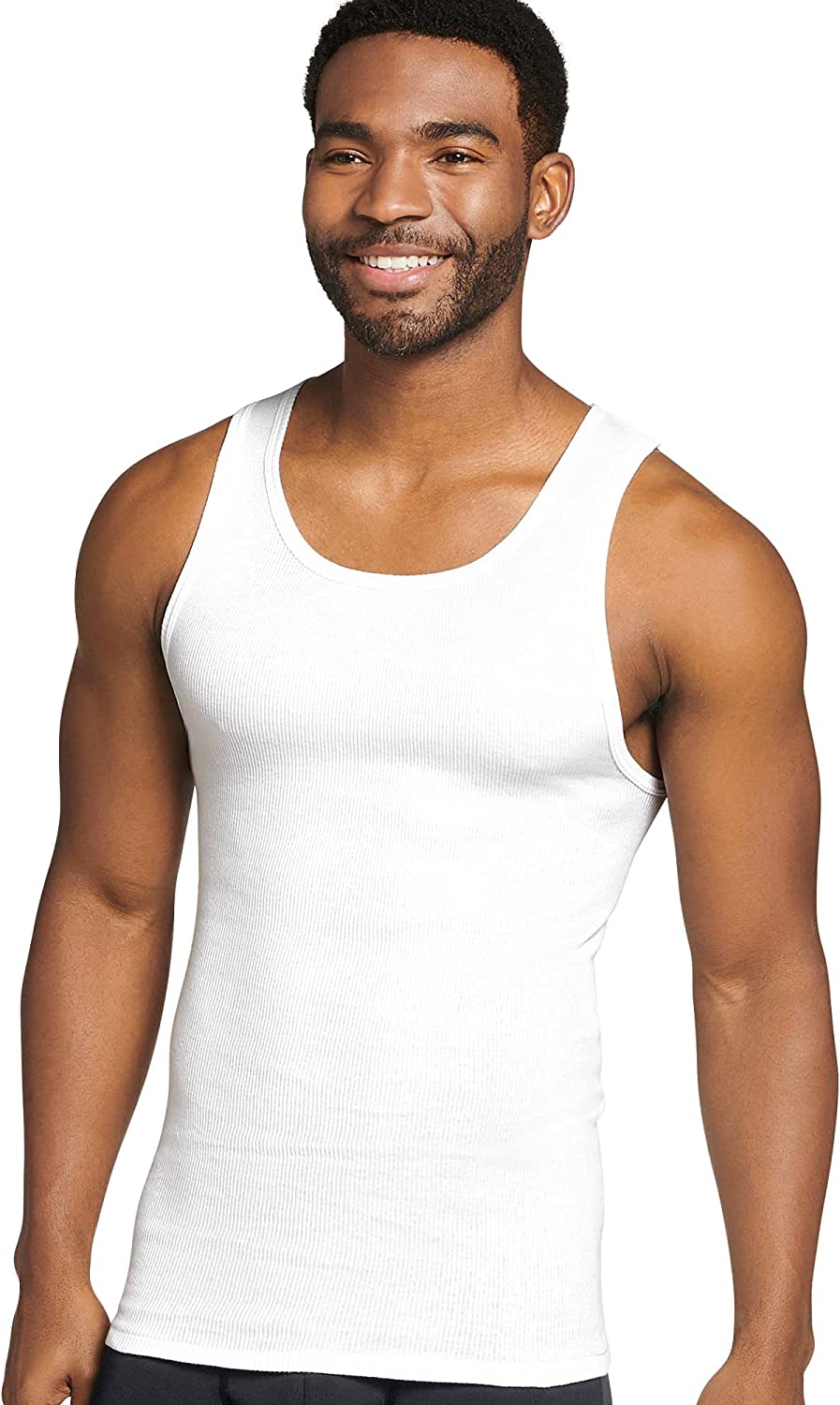 Jockey Men's 4pk Cotton Sleeveless Tank Undershirts #9226