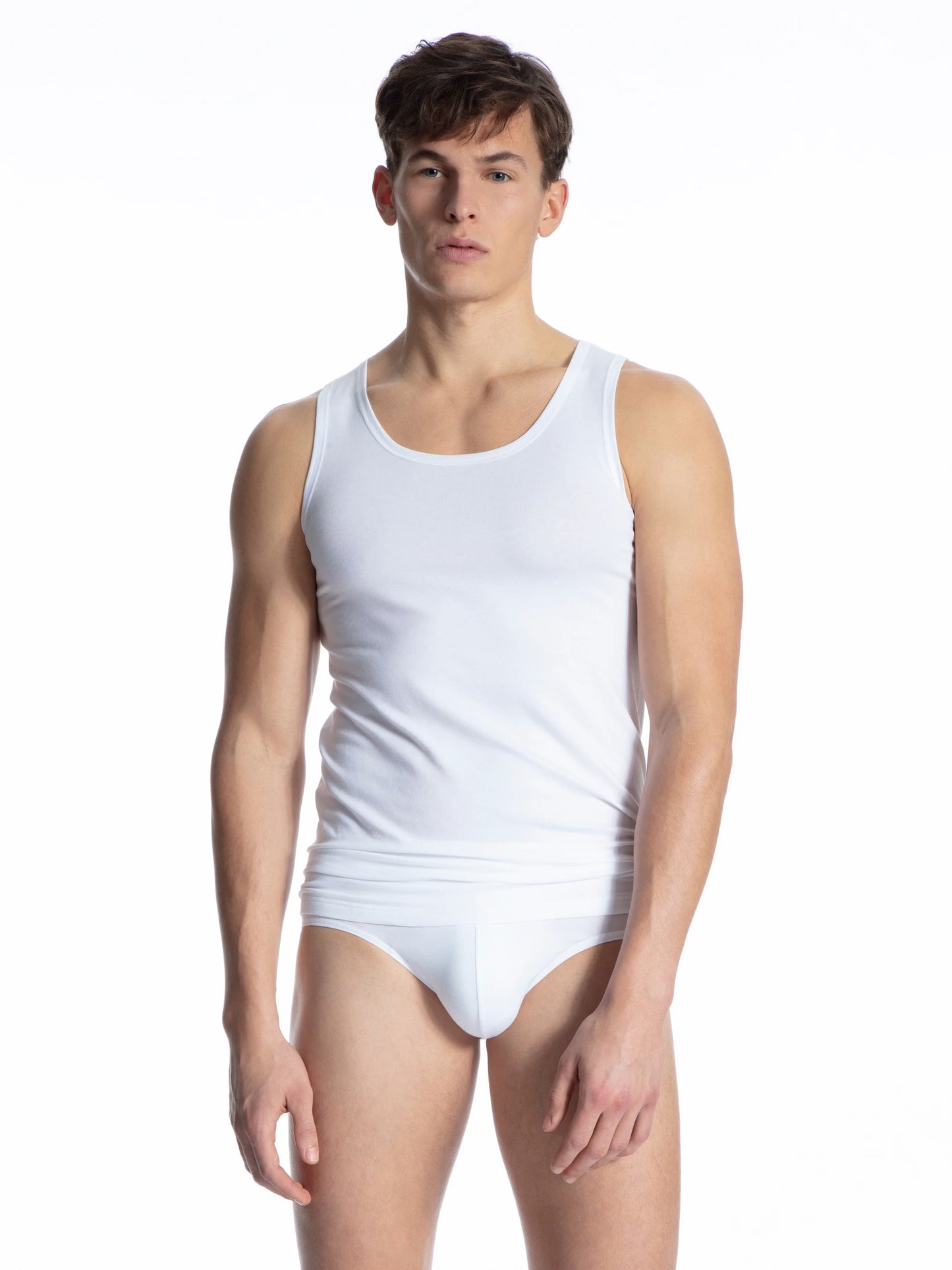 CALIDA men's cotton code athletic tank top undershirt 12090