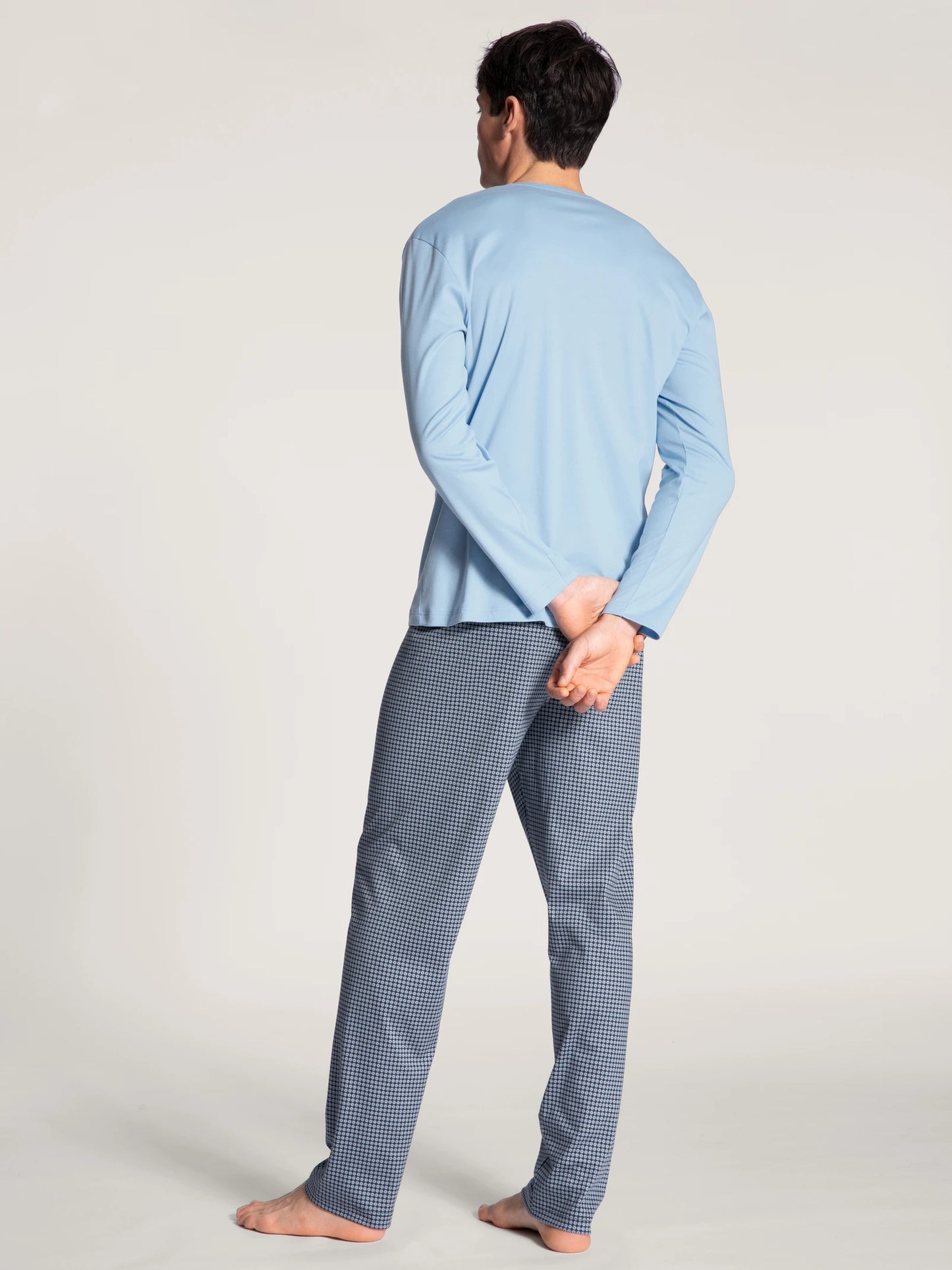 CALIDA Men's Relax Choice Swiss Cotton Pajamas Set 41968