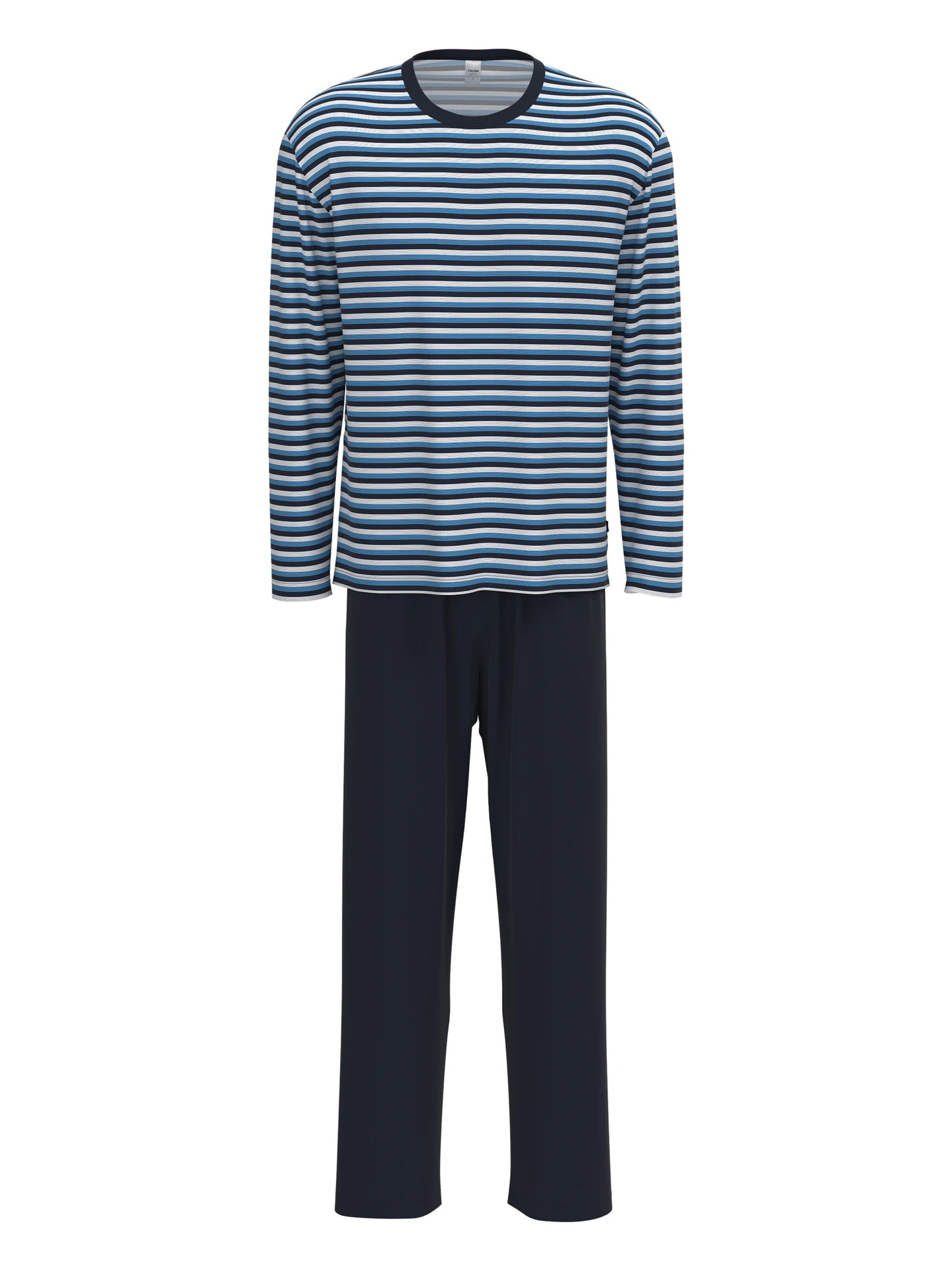 CALIDA Men's Relax Streamline 1 Crew Neck Pajamas Set 43386