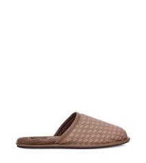 UGG Men's Scuff Logo Jacquard Slippers 1123734