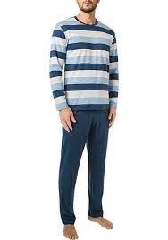Copy of CALIDA Men's Crew Neck Cotton Knit Pajamas Set 43284