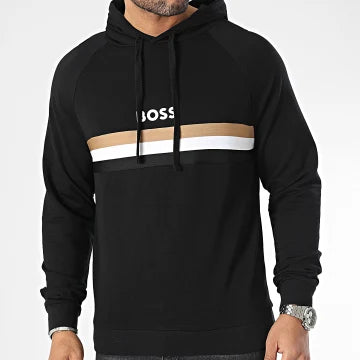 Hugo Boss Hoody Top 50491496 In Black