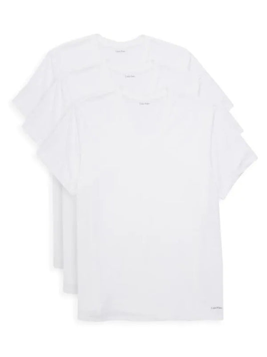 Calvin Klein Men's 3pk Cotton V Neck Undershirt Style NB4012