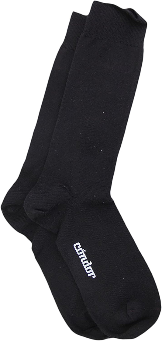 Condor Black Modal Men's Dress Sock