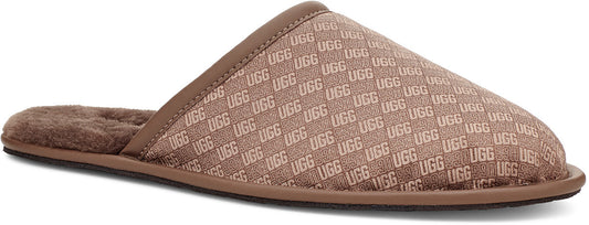 UGG Men's Scuff Logo Jacquard Slippers 1123734